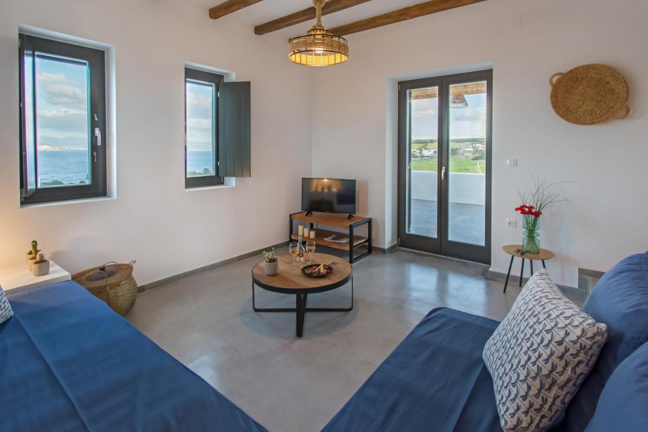 Vastblue Of Paros Lejlighedshotel Ampelas Eksteriør billede